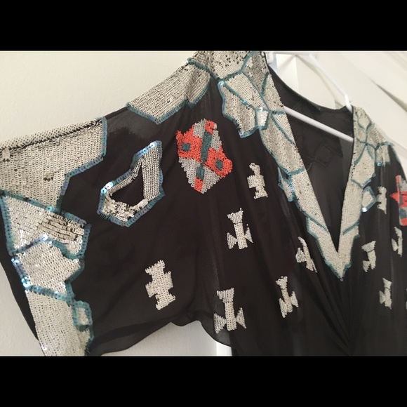 AllSaints Aztec Chariot Dress - Picture 5 of 7